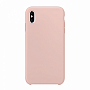 Чехол Silicone Case для iPhone XS, розовый 5023
